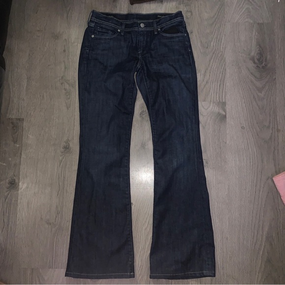 Citizens of Humanity Jeans Ingrid #002 Stretch Low Waist Flare Women Size 28 - Picture 9 of 9